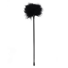 Load image into Gallery viewer, Black Bird Feather 2019 New Clit tickler Spanking Sex Toy Feather Flirting Tickler Sex Whip Flirt Soft Ticklers Slave Flogger