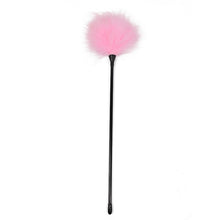 Load image into Gallery viewer, Black Bird Feather 2019 New Clit tickler Spanking Sex Toy Feather Flirting Tickler Sex Whip Flirt Soft Ticklers Slave Flogger