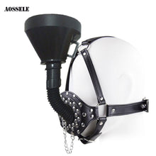 Load image into Gallery viewer, Fetish Funnel Mouth Gag BDSM Bondage Set Slave Oral Fixation Mouth Stuffed SM Adult Game Sex Toys For Women Men Toys For Adults