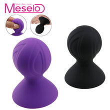 Load image into Gallery viewer, Meselo 1 Pair Silicone Nipple Suckers Adult Sex Toys For Couples Nipple Toys Sucker Pump Sex Game Woman Erotic Breast Massage