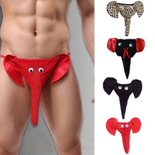 Load image into Gallery viewer, Elephant Bulge Pouch Mens Elastic T Back Lingerie Thong Erotic Underwear Sexy Sex Toys For Man Penis Sleeves