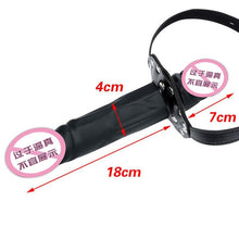 Load image into Gallery viewer, Double-Ended Dildo Gag Head Strapon Mouth Gag Fetish bdsm Bondage Penis Harness Lesbian Sex Toys Sex Products Adult Erotic Toys