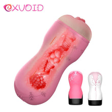 Load image into Gallery viewer, EXVOID Male Masturbator Realistic Vagina Soft Tight Pussy Sex Toys for Men Adult Products Sex Machine Masturbatory Cup Sex Shop