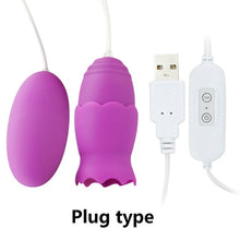 Load image into Gallery viewer, Oral Clitoris Tongue Vibrator Nipple Sucker USB Vagina Vibrating Egg Remote Control Adult Sex Toys for Women Clitoris Stimulator