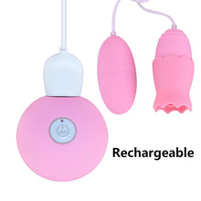 Load image into Gallery viewer, Oral Clitoris Tongue Vibrator Nipple Sucker USB Vagina Vibrating Egg Remote Control Adult Sex Toys for Women Clitoris Stimulator