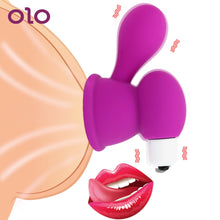 Load image into Gallery viewer, OLO Vibrator Nipple Sucker Breast Massager Breast Pump Enlarge Clitoris Massager Vibrating Nipple Stimulation Sex Toys for Women
