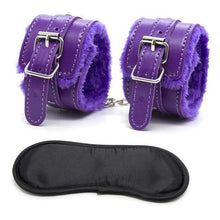 Load image into Gallery viewer, BDSM Bondage Restraint Set Handcuffs Blindfold Eye Mask Adult Game Erotic Toys Sex Products for Women Couples Exotic Accessories